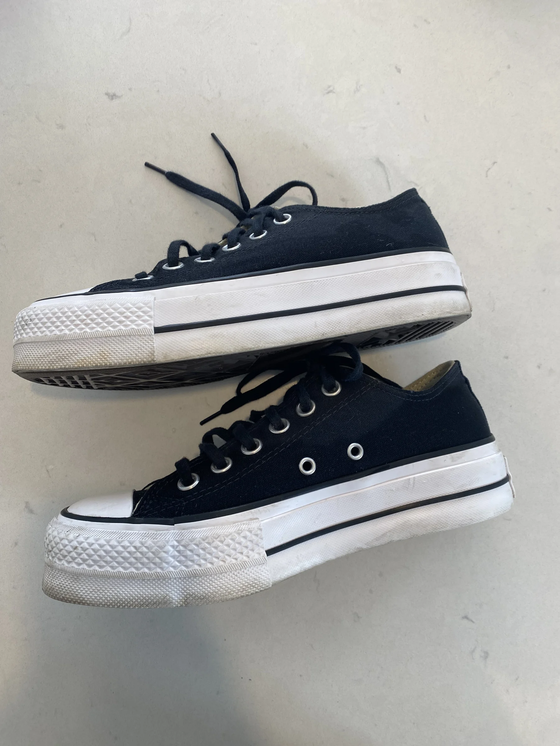 Converse plateforme Converse seconde main
