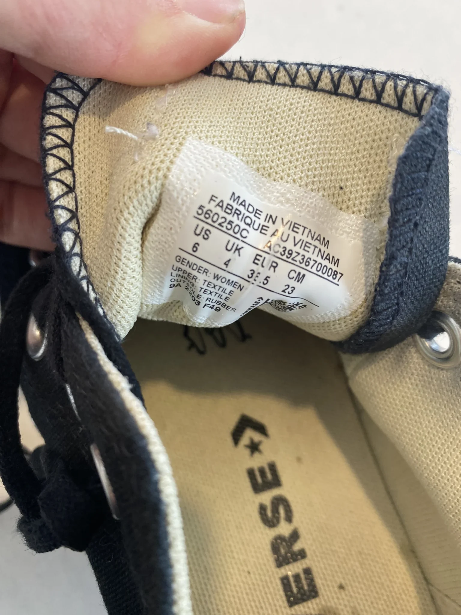 Image for Converse plateforme