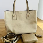 Featured thumbnail for Gold bag and purse