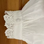 Thumbnail for White blouse in lightweight cotton with embroidery by Other Stories