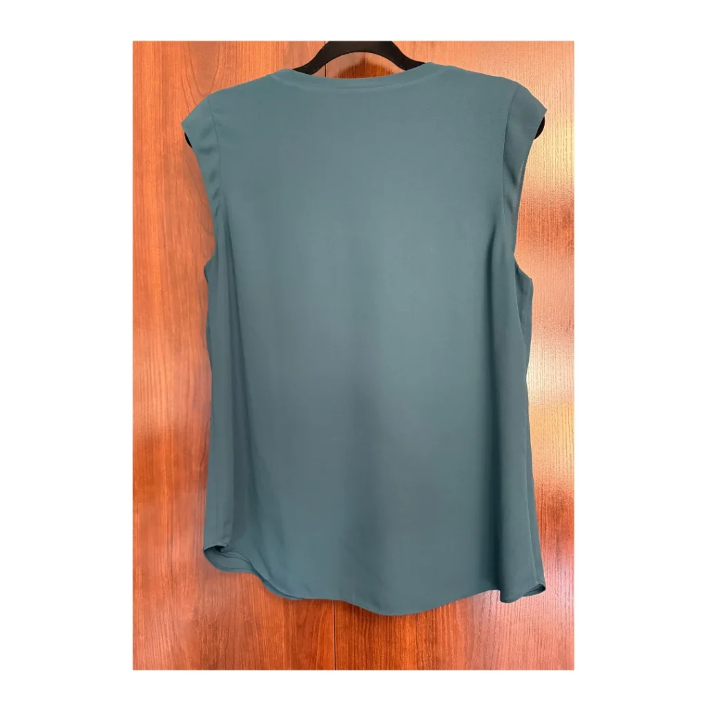 Image for RW&CO sleeveless blouse turquoise - elegant work top size M
