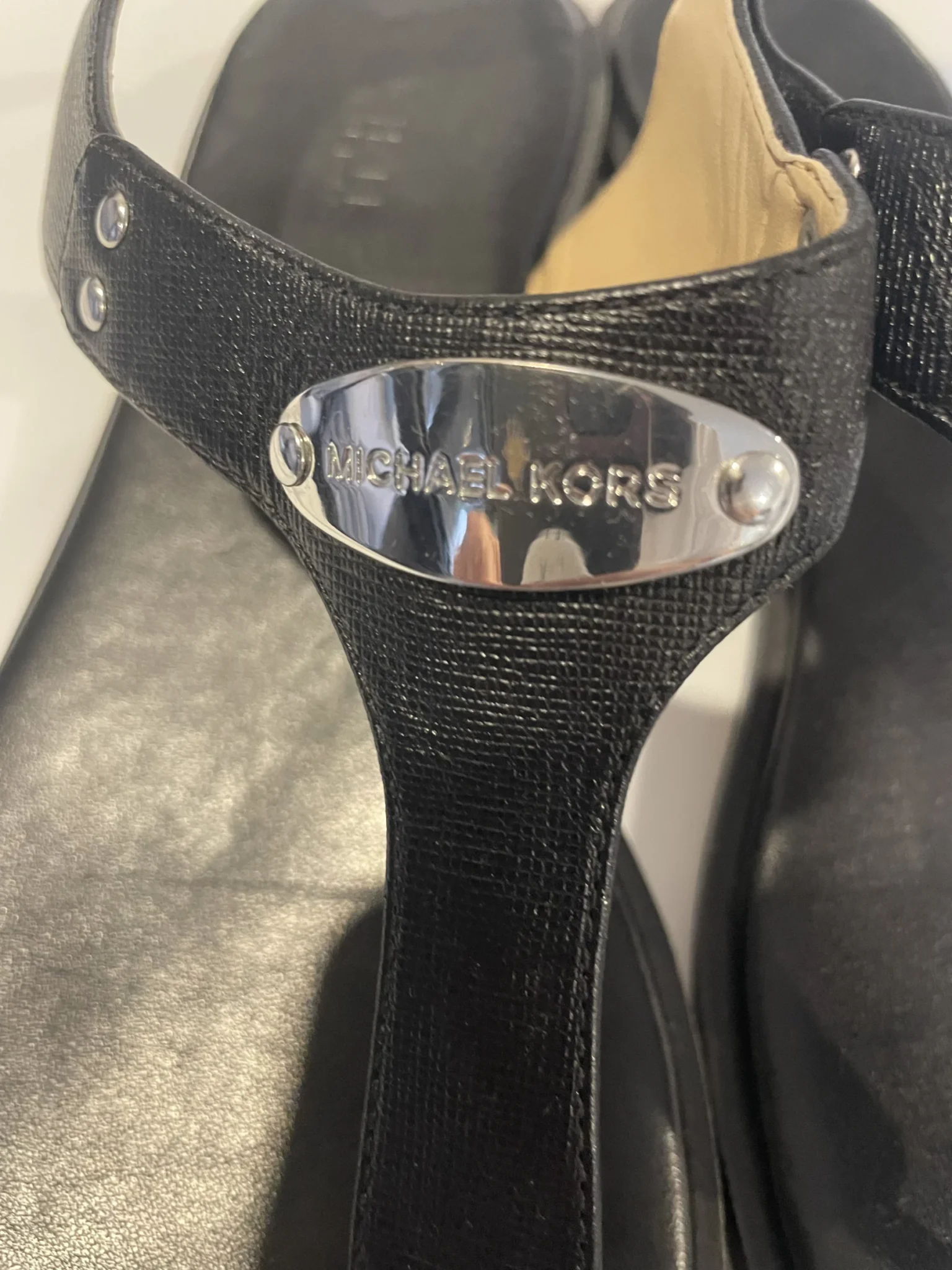 Image for Sandales en cuir Michael Kors