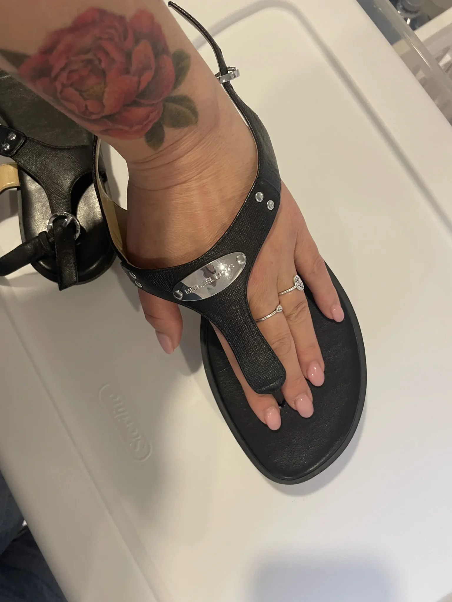Image for Sandales en cuir Michael Kors