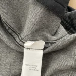 Thumbnail for Veste en jean noire à capuche de marque Streetwear Society