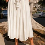 Featured thumbnail for 🌷Jupe midi blanche - Lulu's