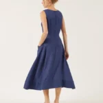 Thumbnail for Robe en lin chic