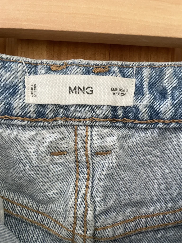 Image for Jupe en denim fendue Mango — taille S