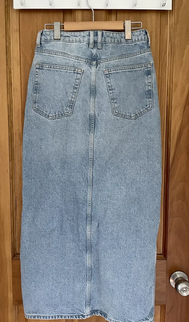 Image for Jupe en denim fendue Mango — taille S