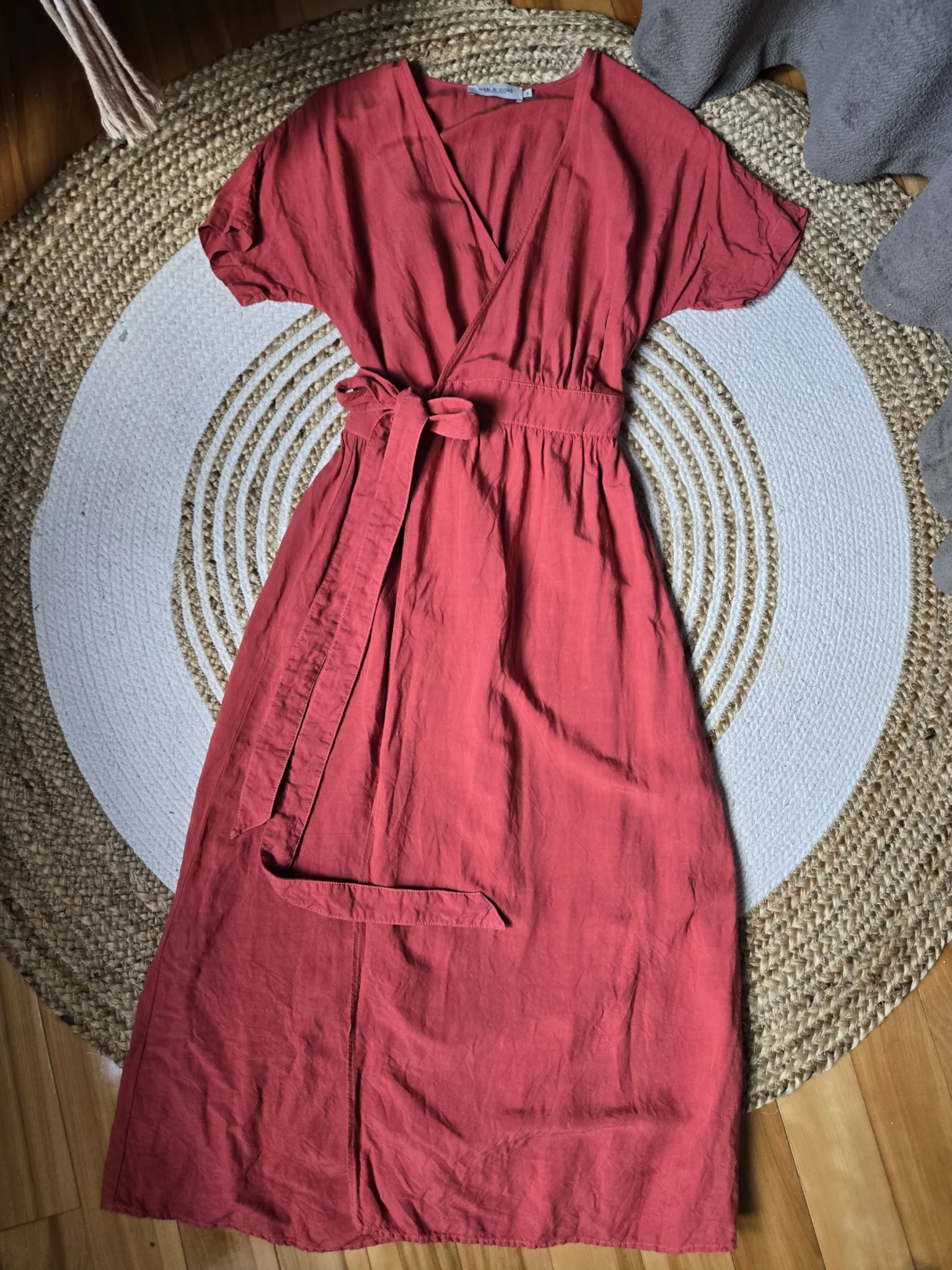 Featured image for Indi & Cold Linen Blend Leaf Dress