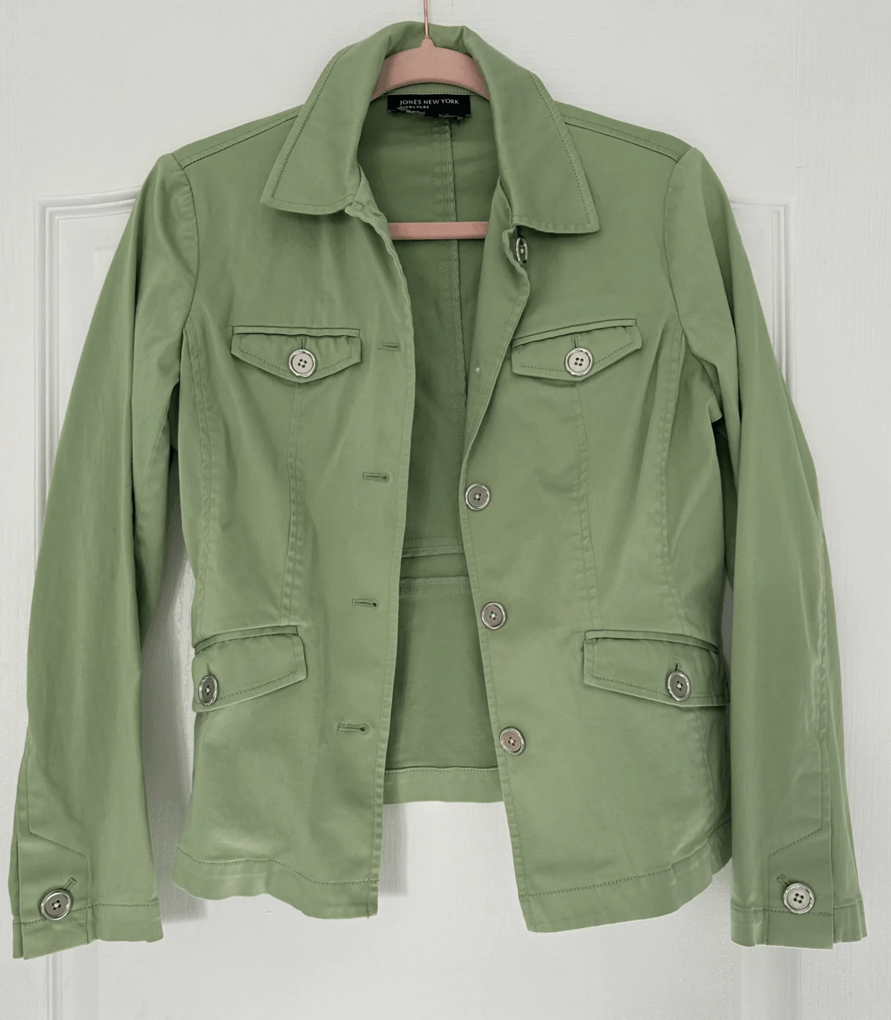 Featured image for Veste verte pour sortie d'été