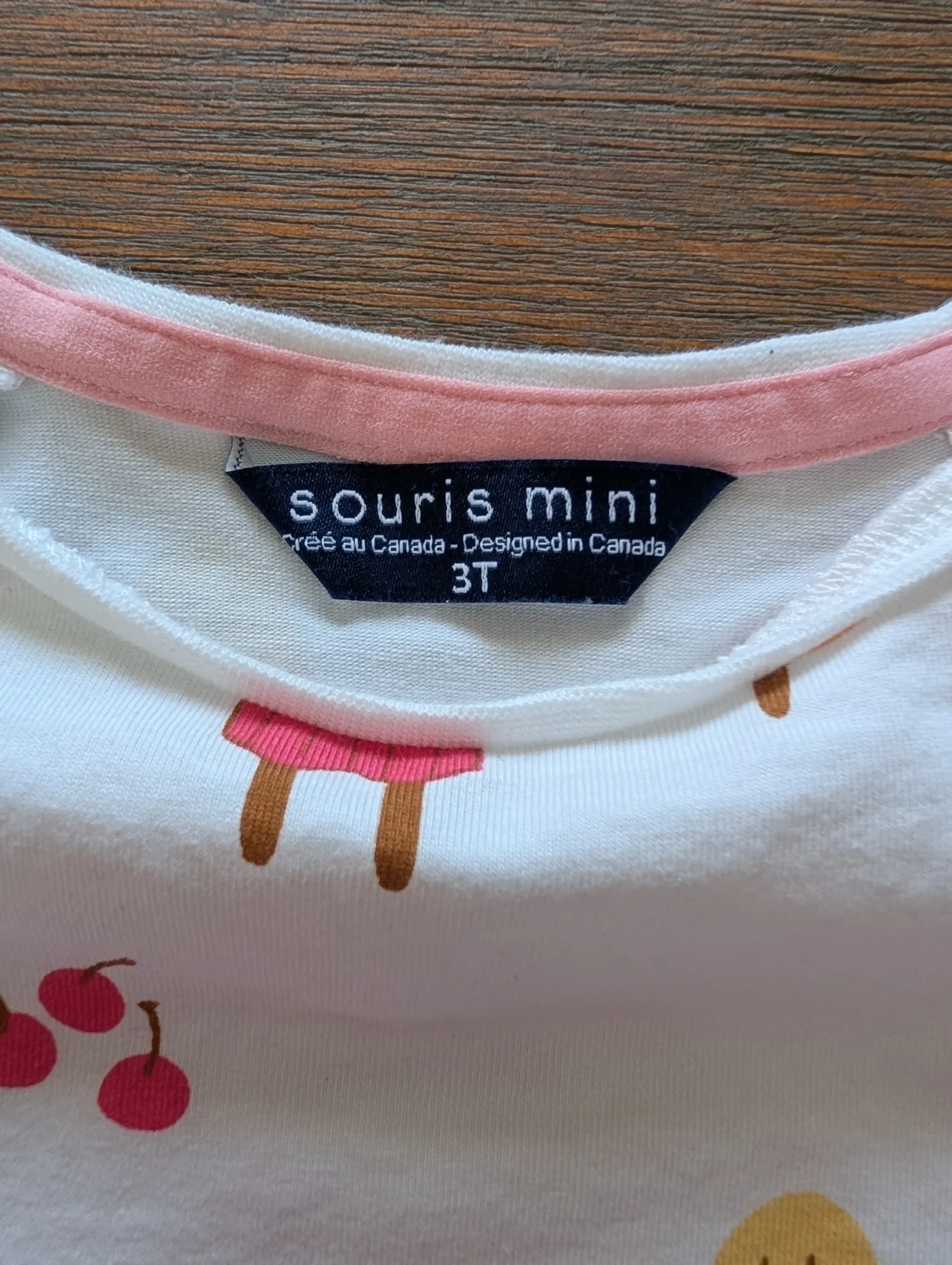 Image for T-shirt souris mini 3 ans