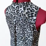 Thumbnail for 🐆 NWD Blouse Tunique Sans Manches à Imprimé Léopard (Taille S)