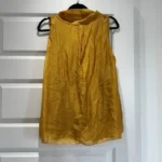 Thumbnail for Blouse sans manche en soie