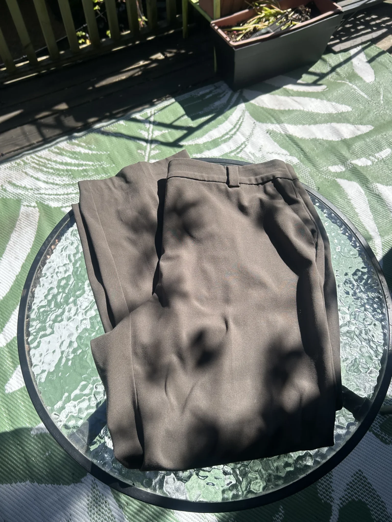 Featured image for Pantalon de bureau kaki très doux