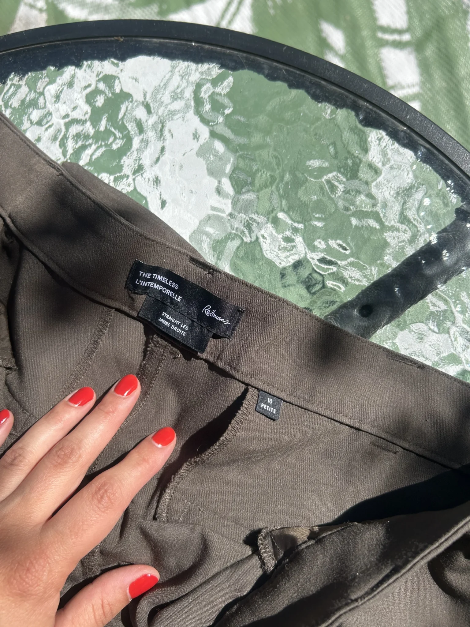 Image for Pantalon de bureau kaki très doux