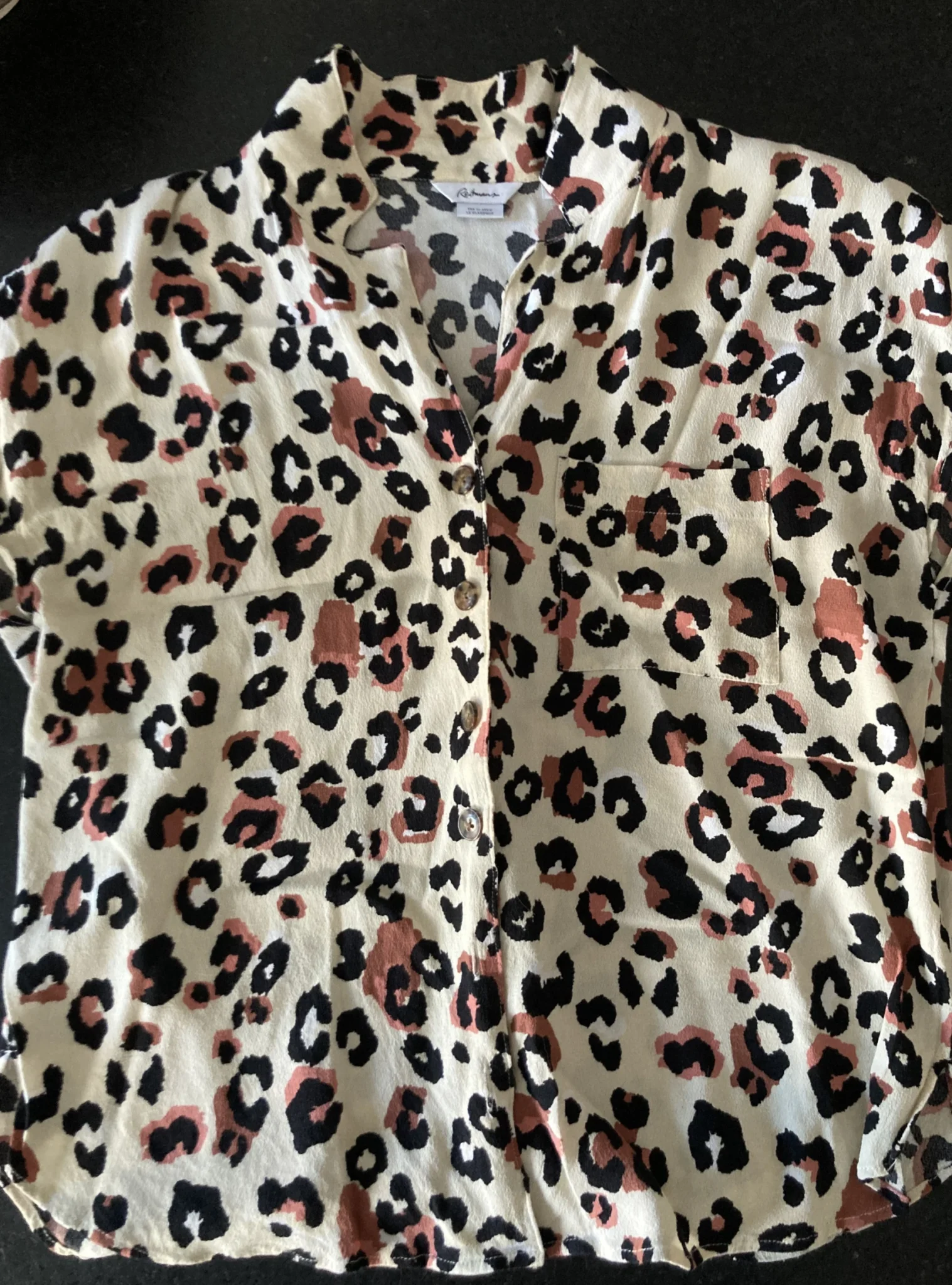 Featured image for Blouse légère leopard