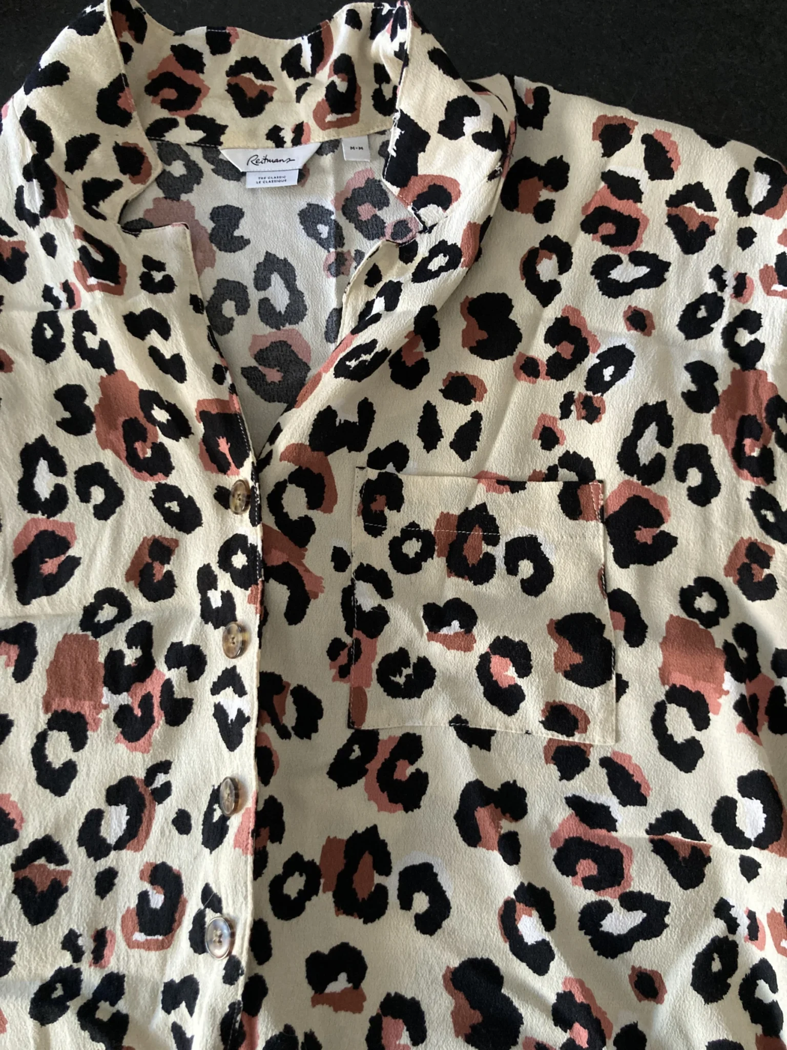 Image for Blouse légère leopard