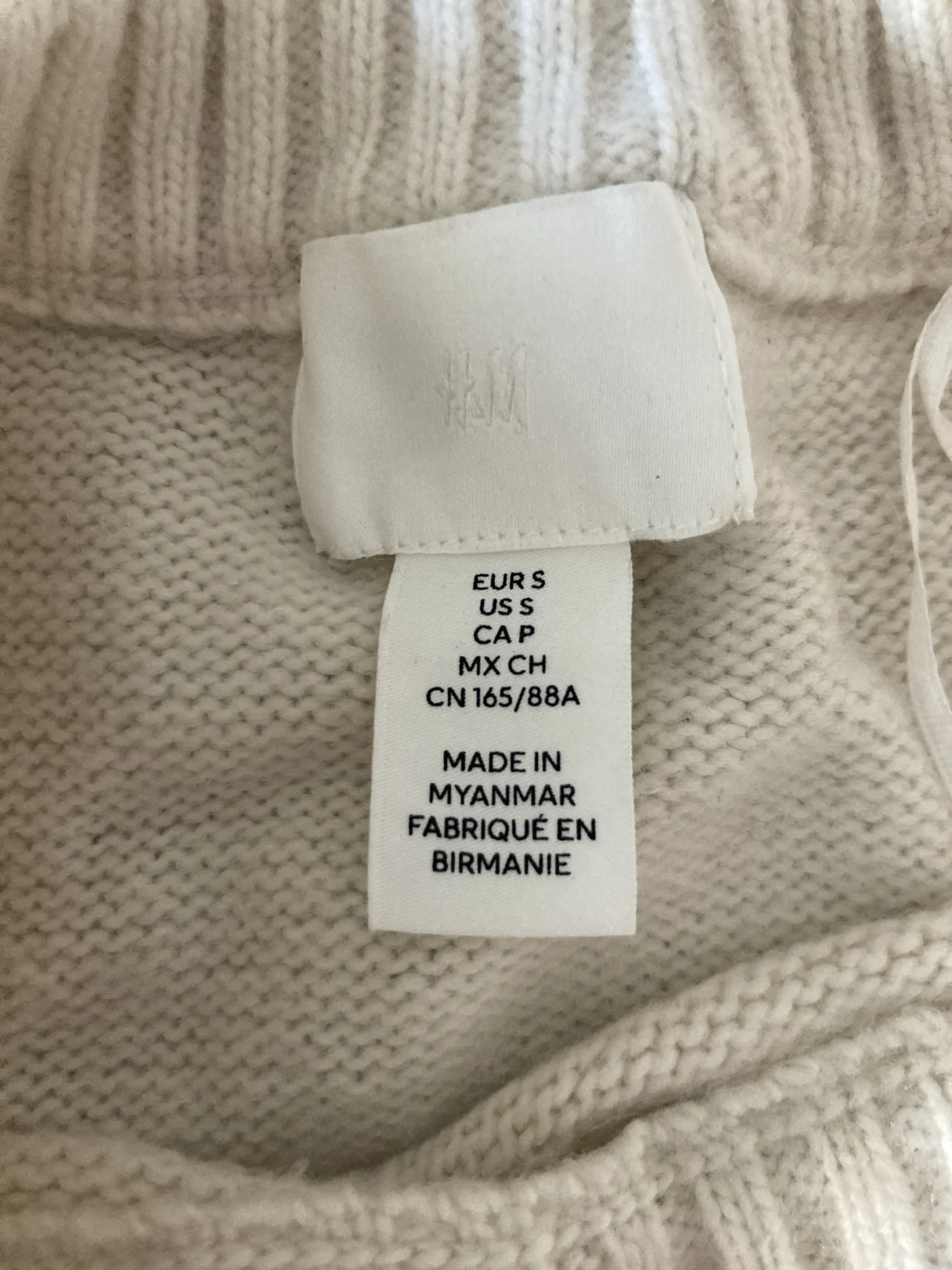 Image for Joli chandail crème