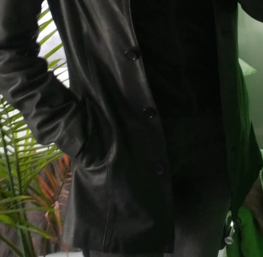 Image for Manteau de cuir véritable