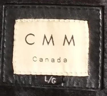 Image for Manteau de cuir véritable