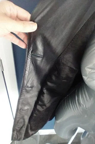 Image for Manteau de cuir véritable