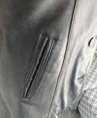 Image for Manteau de cuir véritable