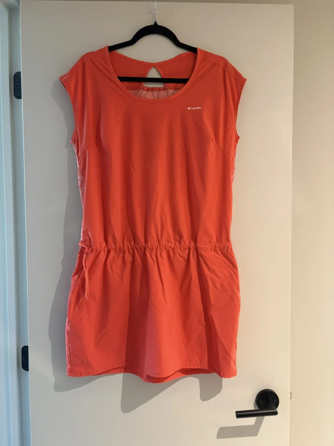 Image for Robe sans manches Columbia Peak to Point - Taille L - Corail/Orange éclatant