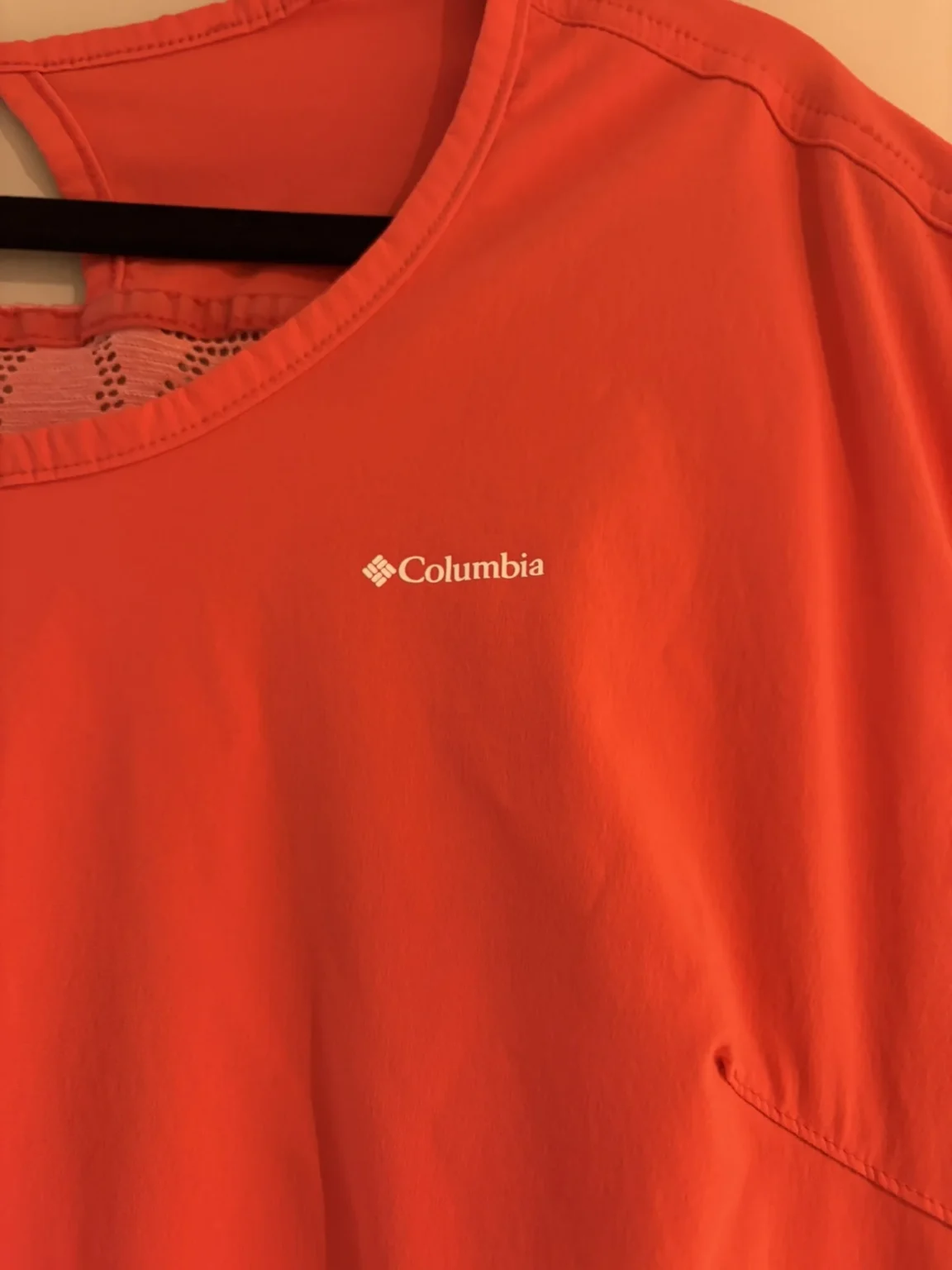 Image for Robe sans manches Columbia Peak to Point - Taille L - Corail/Orange éclatant