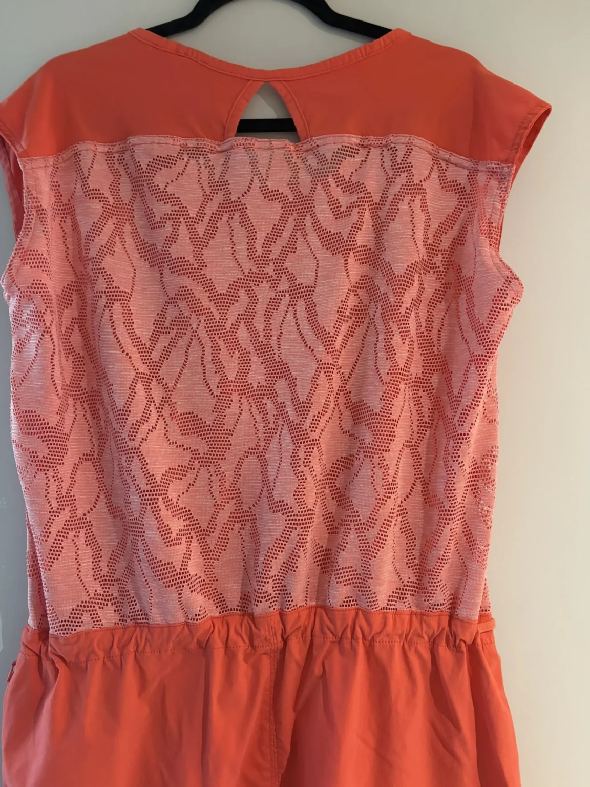 Image for Robe sans manches Columbia Peak to Point - Taille L - Corail/Orange éclatant
