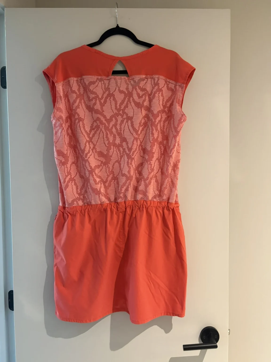 Image for Robe sans manches Columbia Peak to Point - Taille L - Corail/Orange éclatant