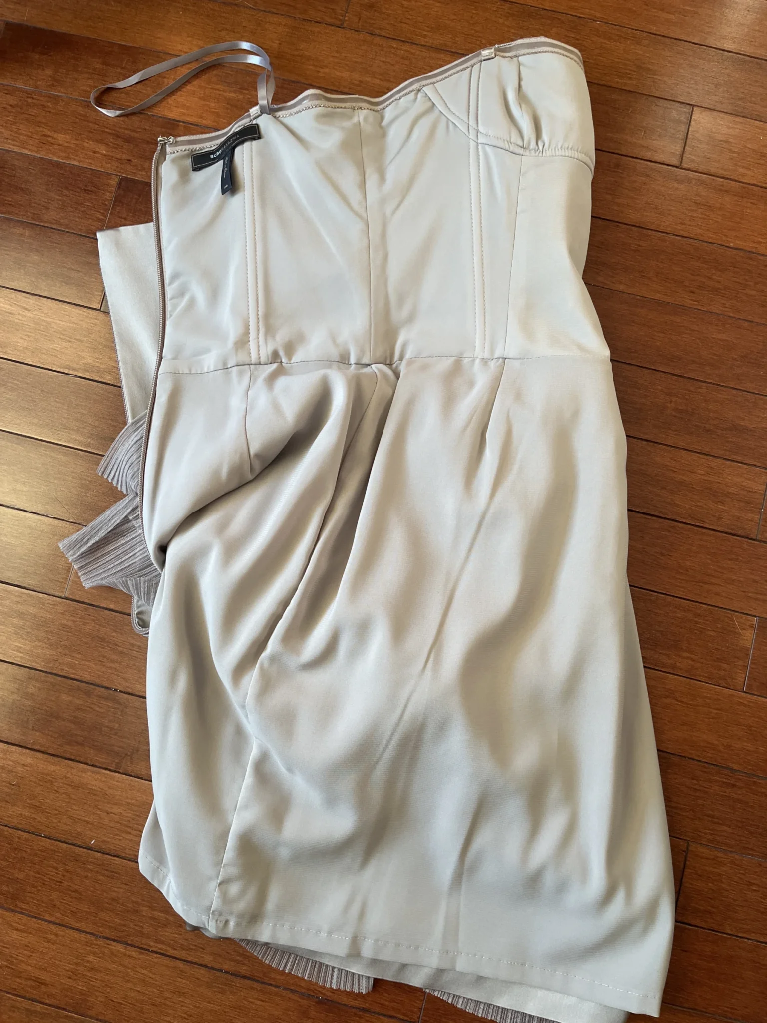 Image for Chic strapless dress for evening, ball, gala, wedding etc... preppy