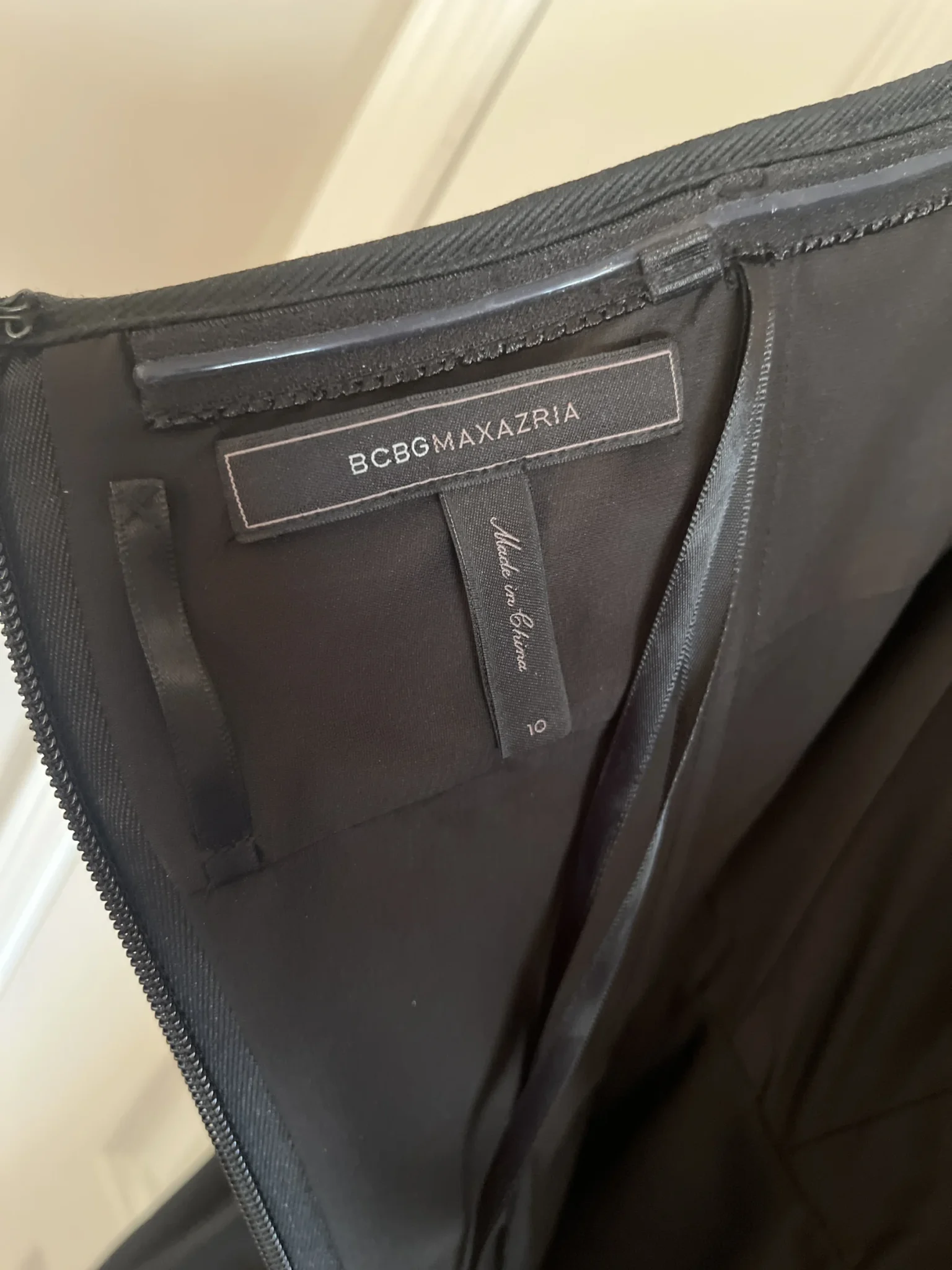 Image for BCBG robe bustier chic noire pour occasions spéciales comme gala, bal, ….