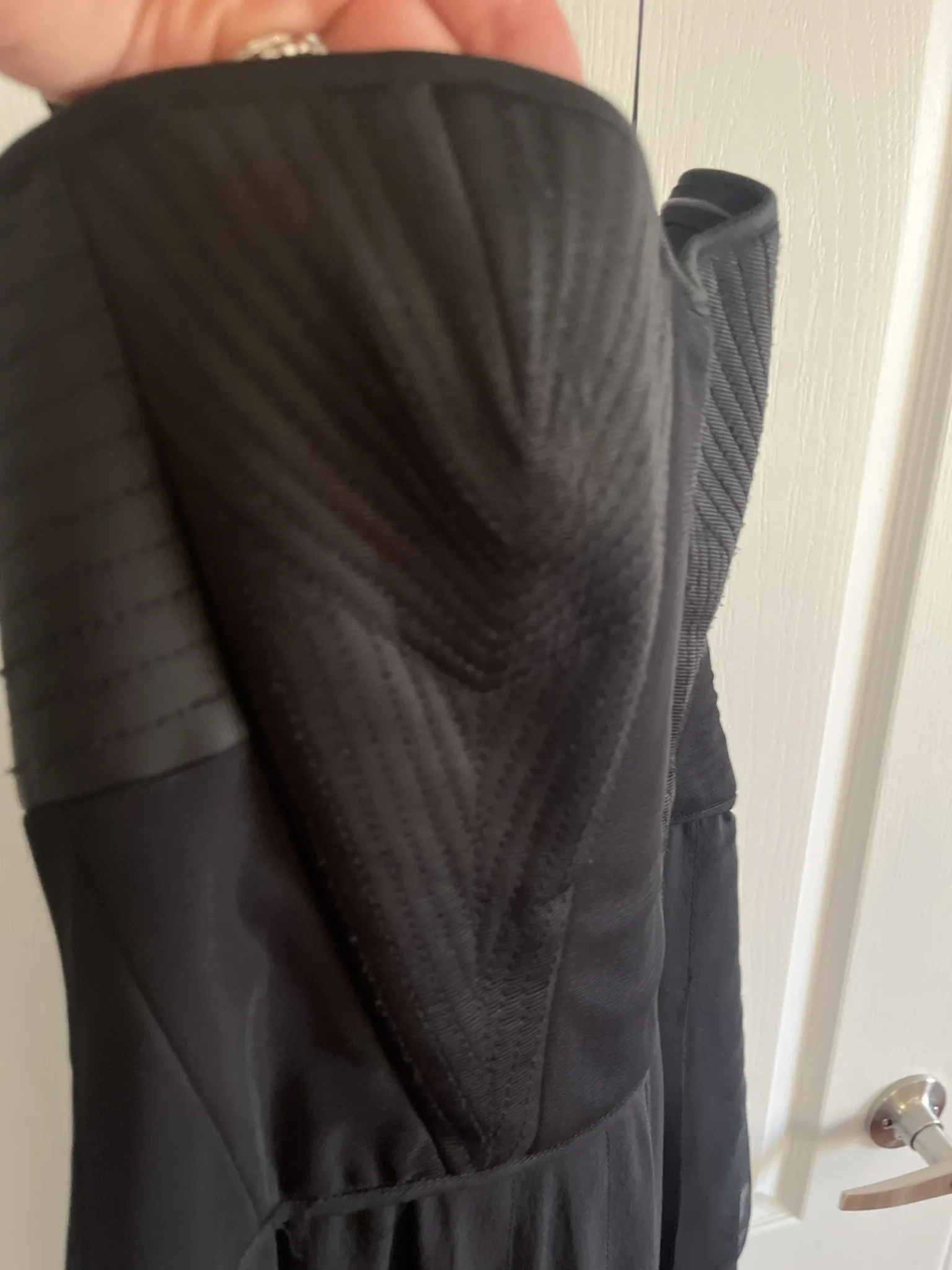 Image for BCBG robe bustier chic noire pour occasions spéciales comme gala, bal, ….