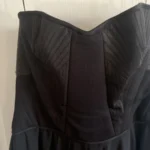 Thumbnail for BCBG robe bustier chic noire pour occasions spéciales comme gala, bal, ….