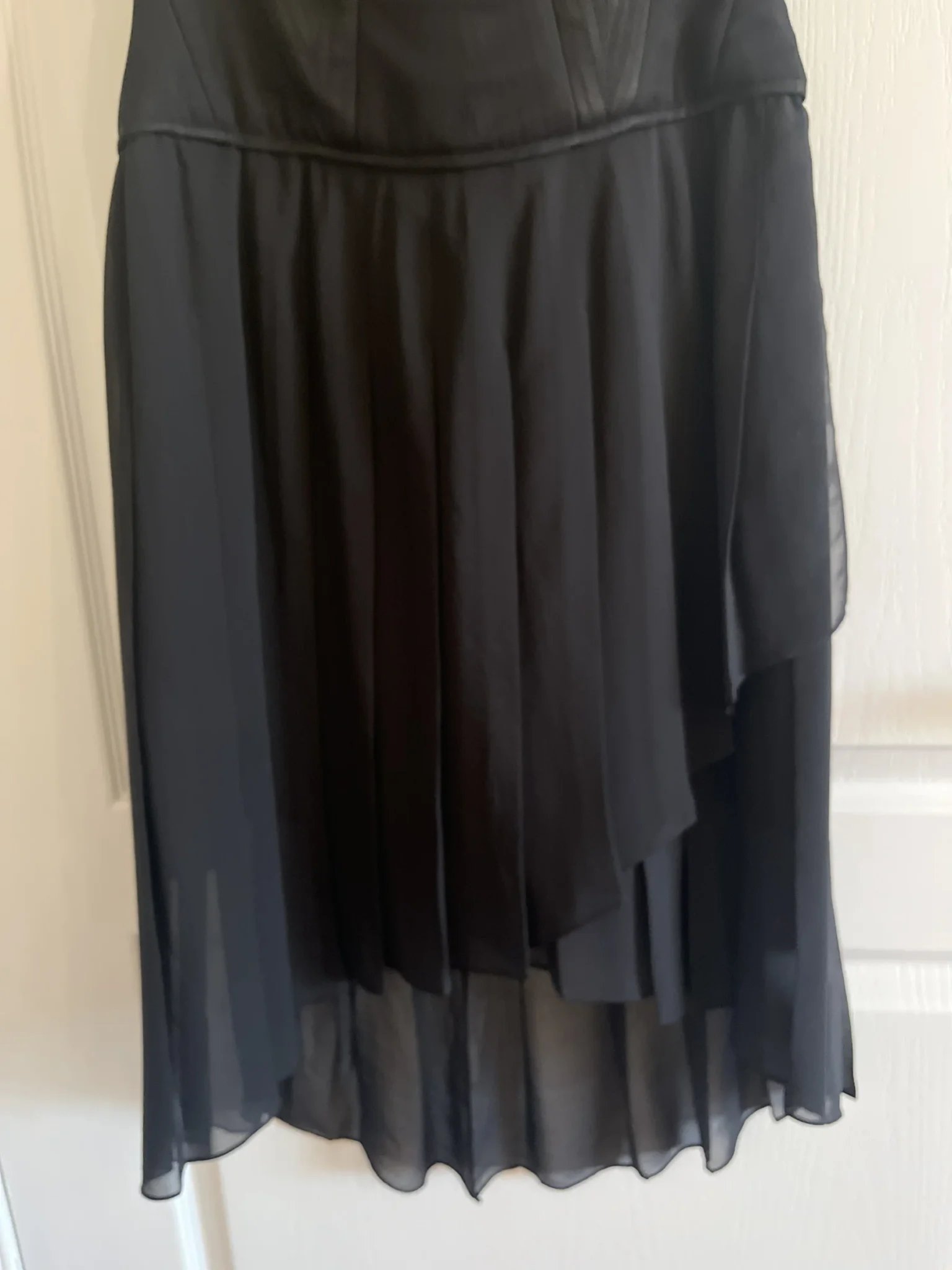 Image for BCBG robe bustier chic noire pour occasions spéciales comme gala, bal, ….