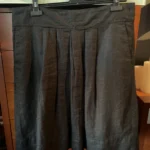 Featured thumbnail for Banana Republic jupe en LIN Noir avec poches