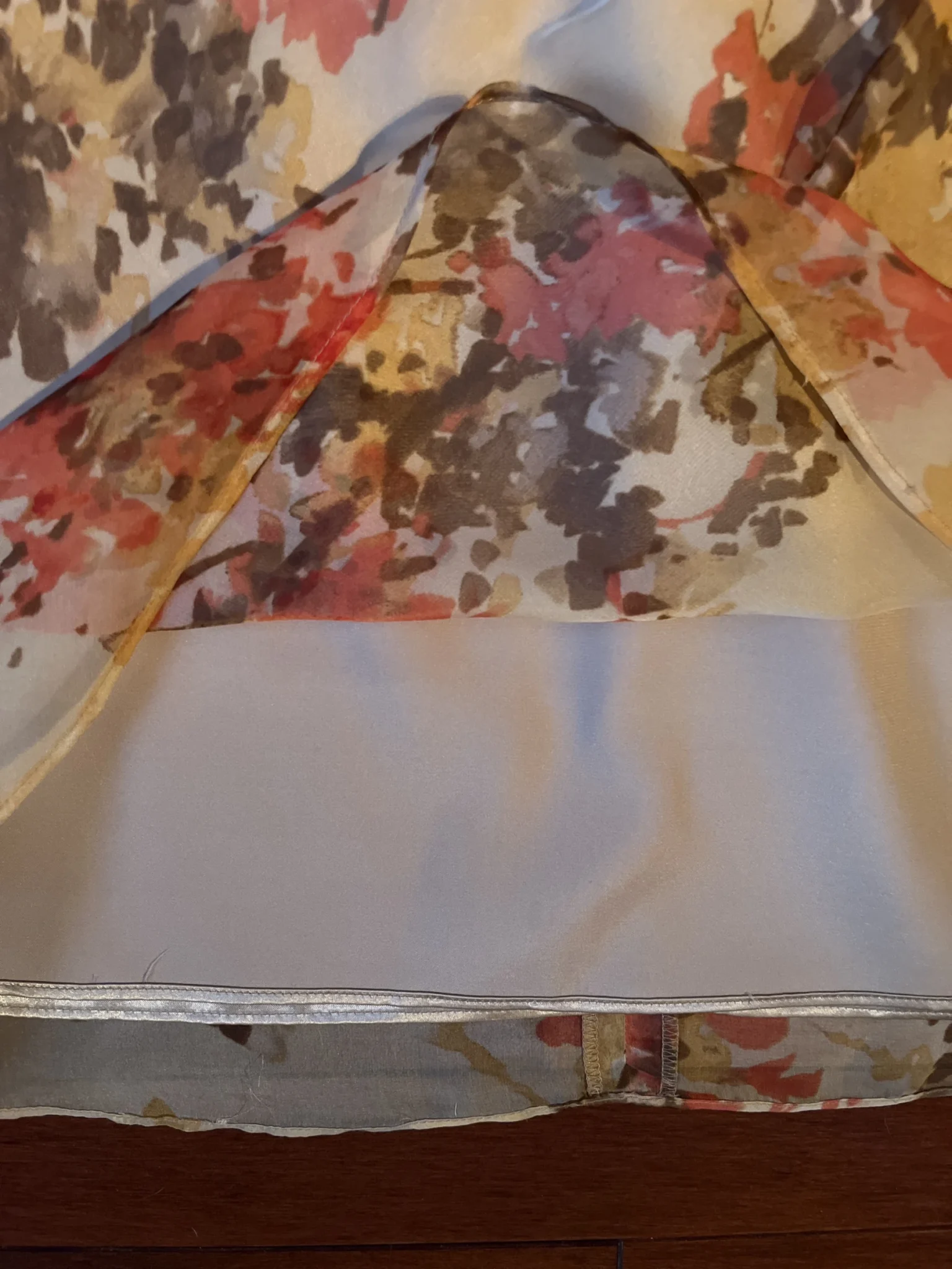 Image for Jupe AK Anne Klein passe-partout d’un beau fleuri