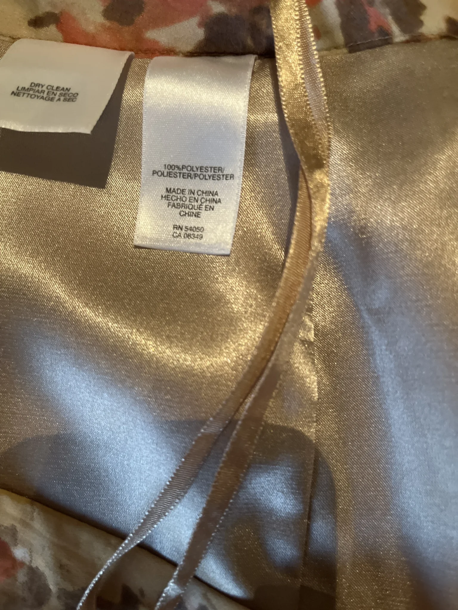 Image for Jupe AK Anne Klein passe-partout d’un beau fleuri