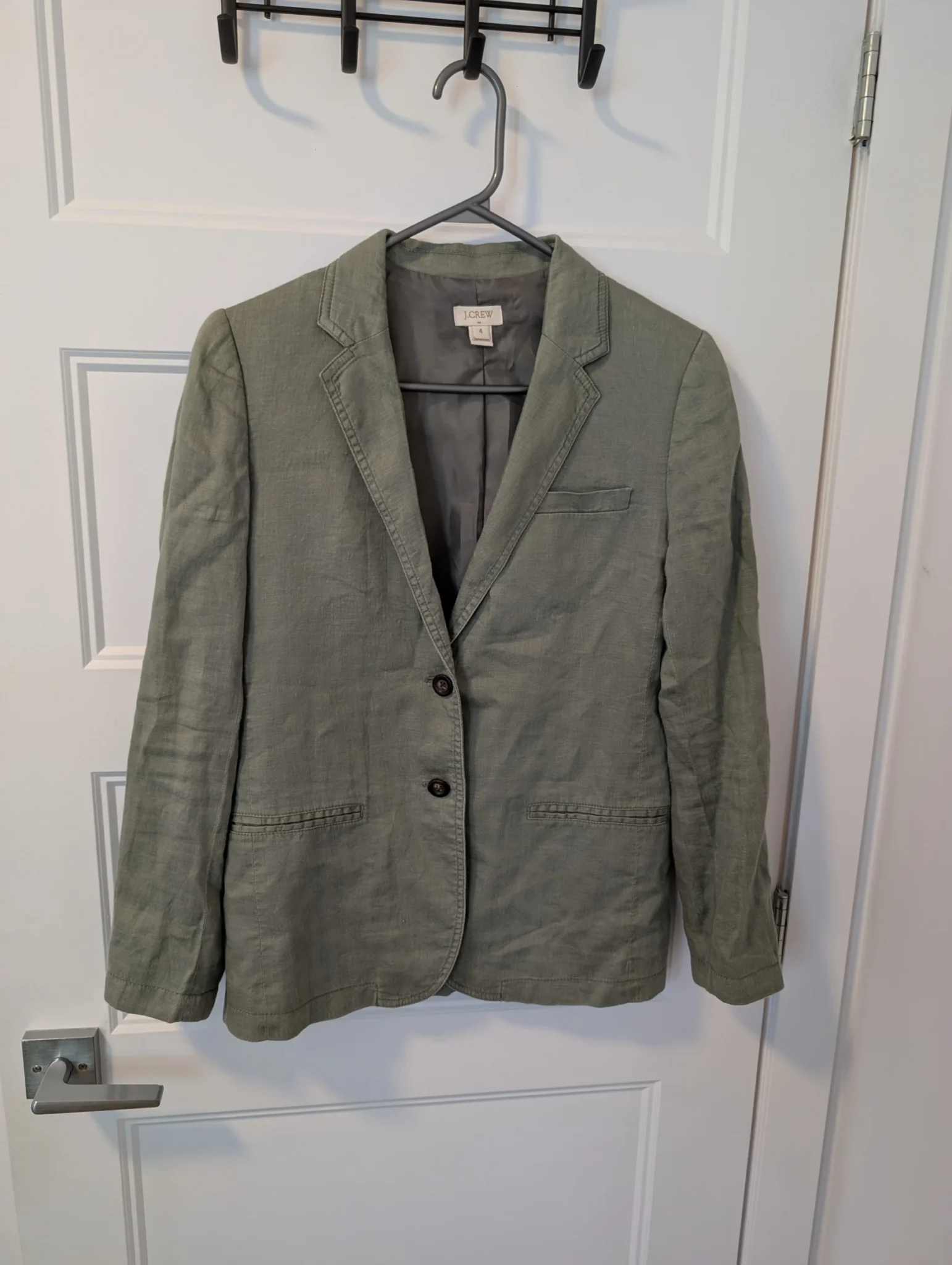 Featured image for J Crew/Veston en lin Sz 4