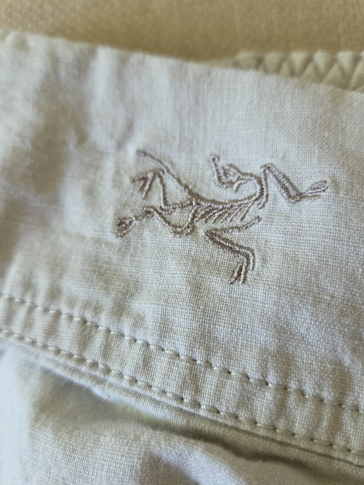 Image for Magnificent Arcteryx capri in light taupe