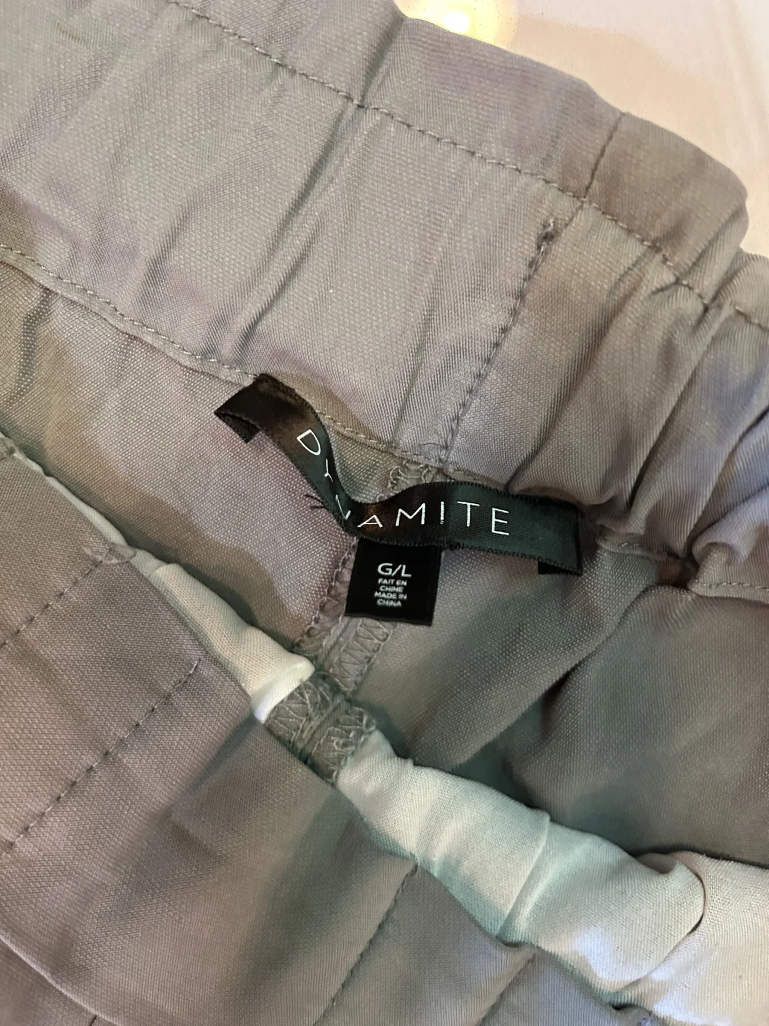 Image for Pantalons jambes large Kaki