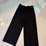 Featured thumbnail for Pantalon propre taille haute noir