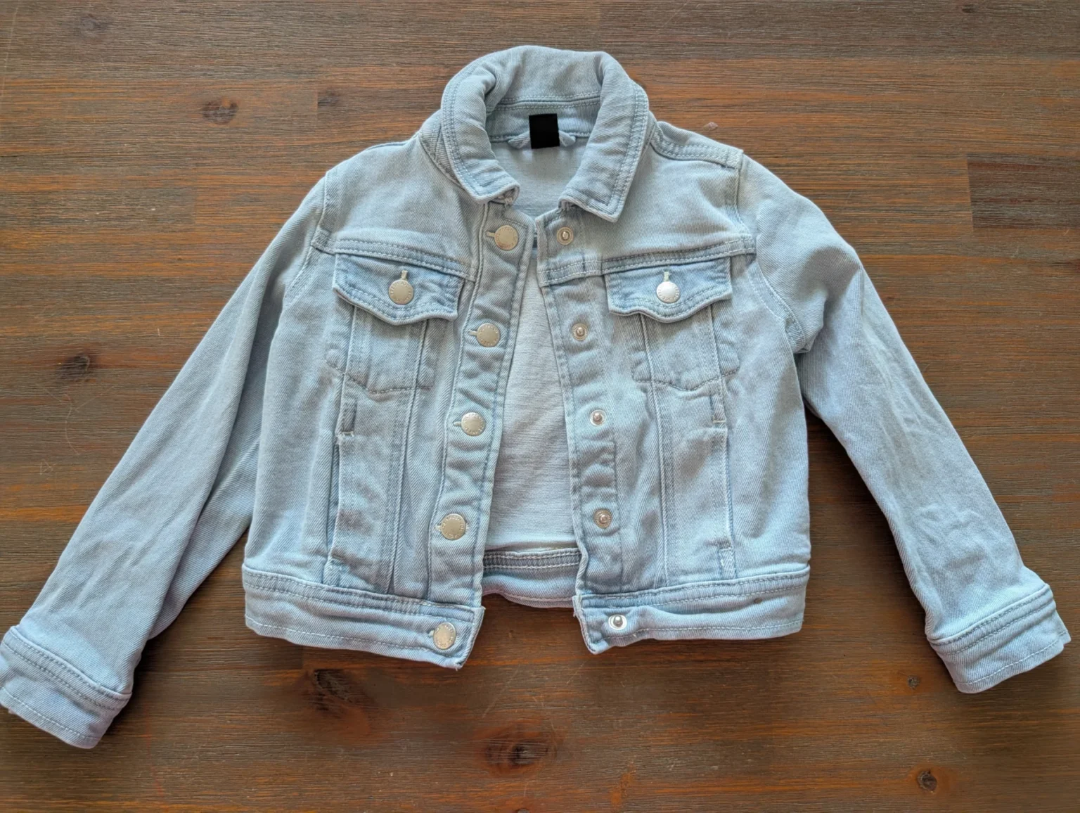 Featured image for Veste de jeans 3 ans