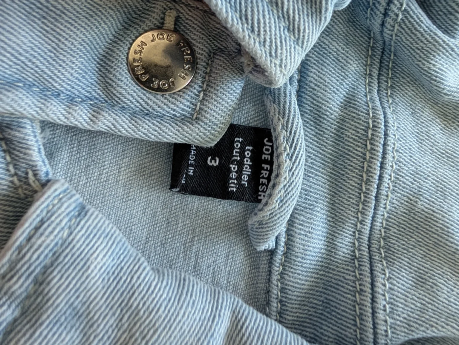 Image for Veste de jeans 3 ans