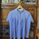 Featured thumbnail for Jolie Blouse rayée bleu et blanc de la marque SET