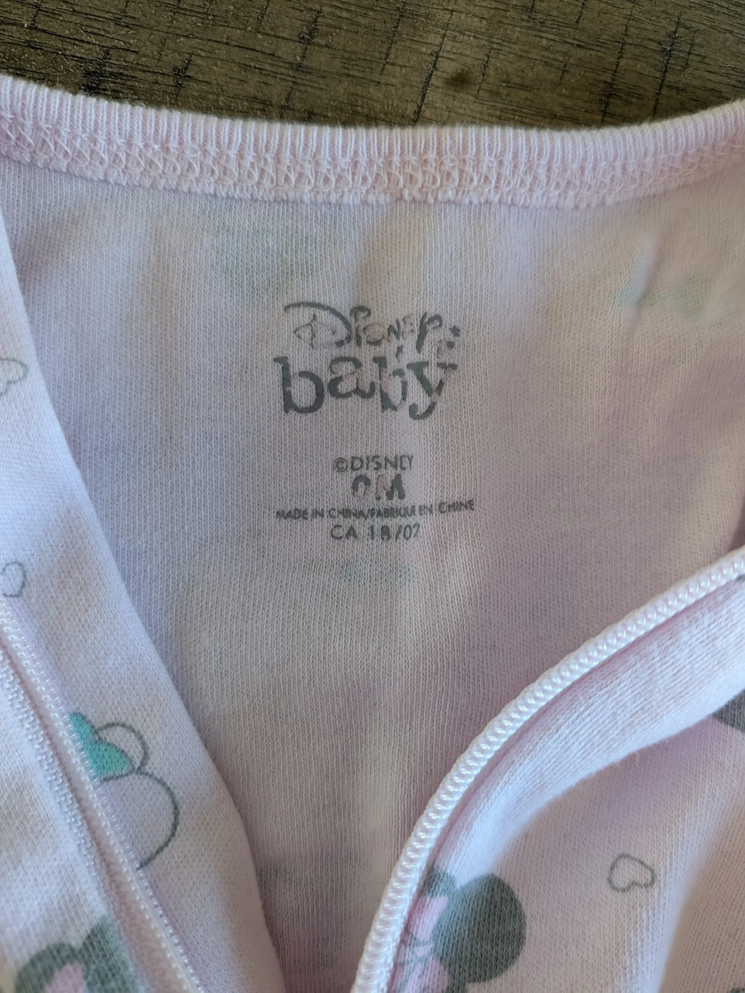 Image for Duo Pyjama Minnie Mouse NB