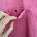 Thumbnail for Vintage pink trapeze mini-skirt