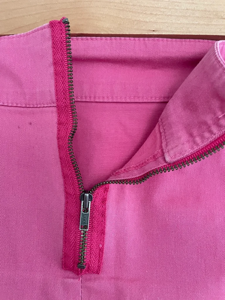 Image for Vintage pink trapeze mini-skirt