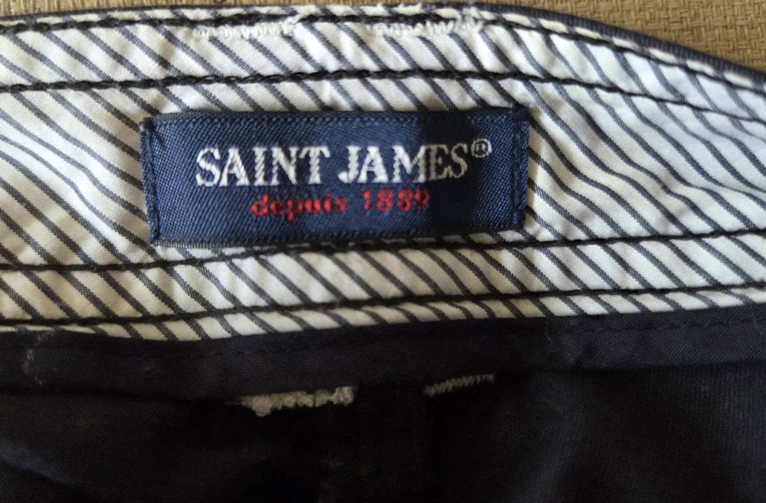 Image for Magnifique capri Saint James bleu marine