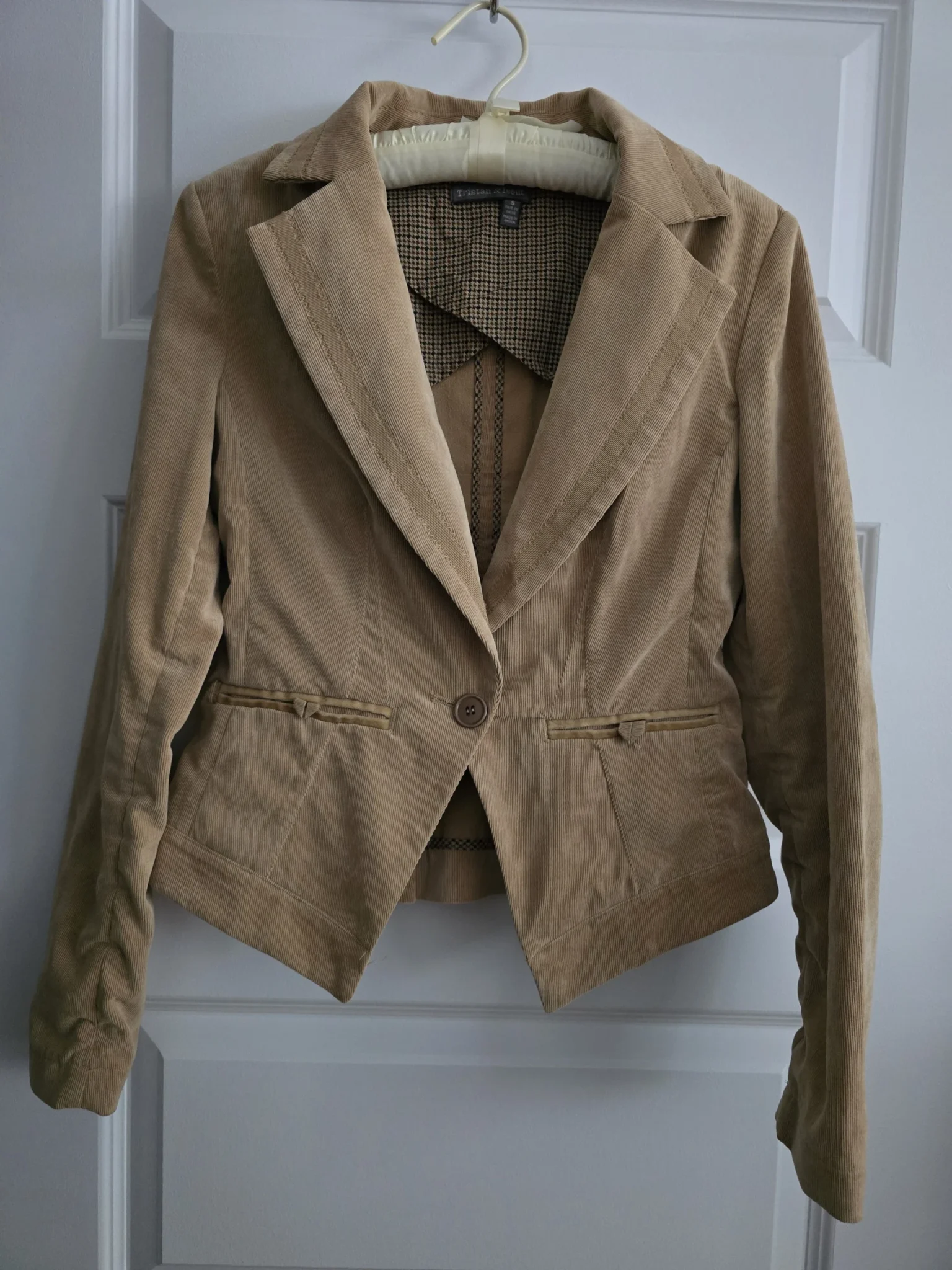 Featured image for 🌟 Veston corduroy beige Tristan